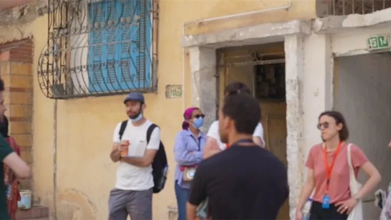 ضيوف مهرجان الاسماعيليه فى زيارة فى جولة داخل المحافظة.. صور