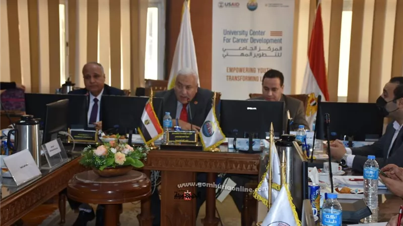 جامعة السادات تستضيف ممثلين 15 شركة ومؤسسة صناعية خلال فاعليات المائدة المستديرة الثالثة لأصحاب الأعمال