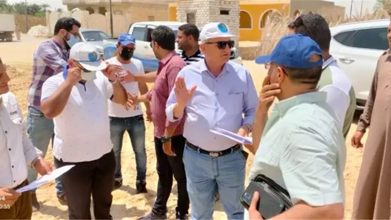 محطة جديدة لإزالة الحديد والمنجنيز من المياة فى مدينة سيوة.. بالصور
