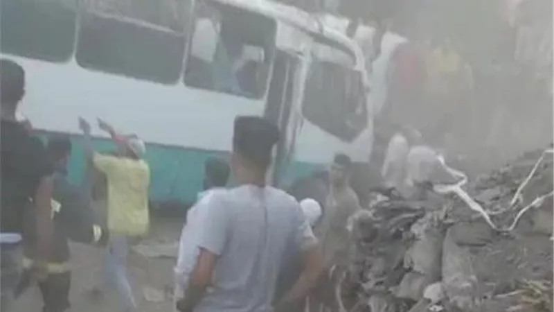 الصحة: وفاة 2 وإصابة 6 آخرين في حادث قطار حلوان