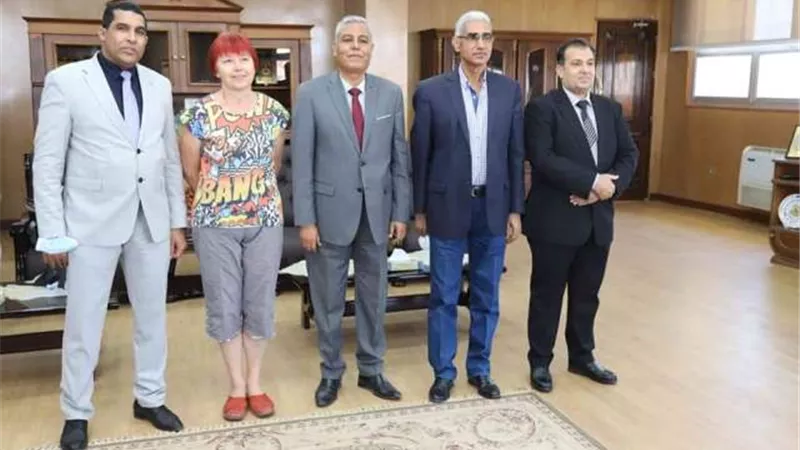 تعاون علمي بين جامعة جنوب الوادي و الجامعة الاورومتوسطية بسلوفينيا
