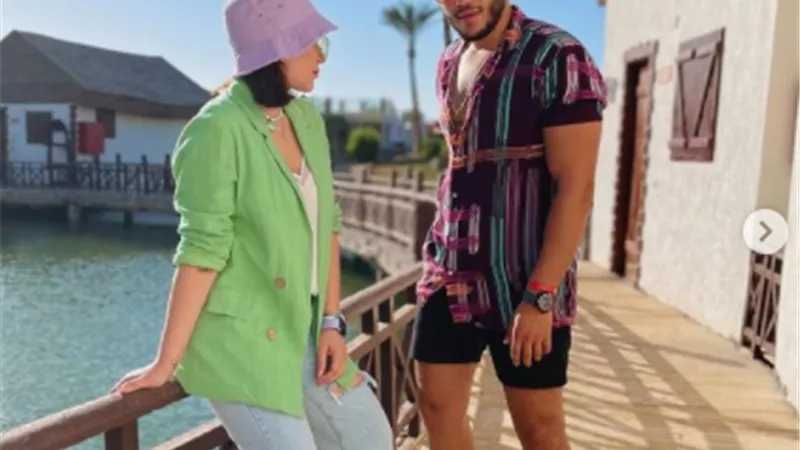 شاهد..اسما شريف منير مع انتيكا وحقيقة علاقتهما