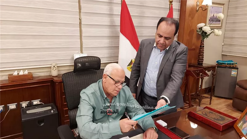 محافظ بورسعيد يعتمد نتيجة مدارس التمريض بنسبة نجاح 100%.