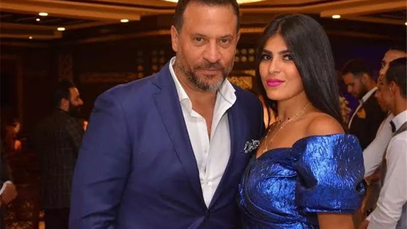 ماجد المصرى يتغزل بزوجتة 