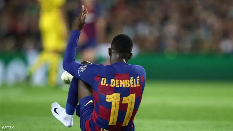 متاعب ديمبلي لا تنتهي.. جراحة جديدة للمرة الثالثة