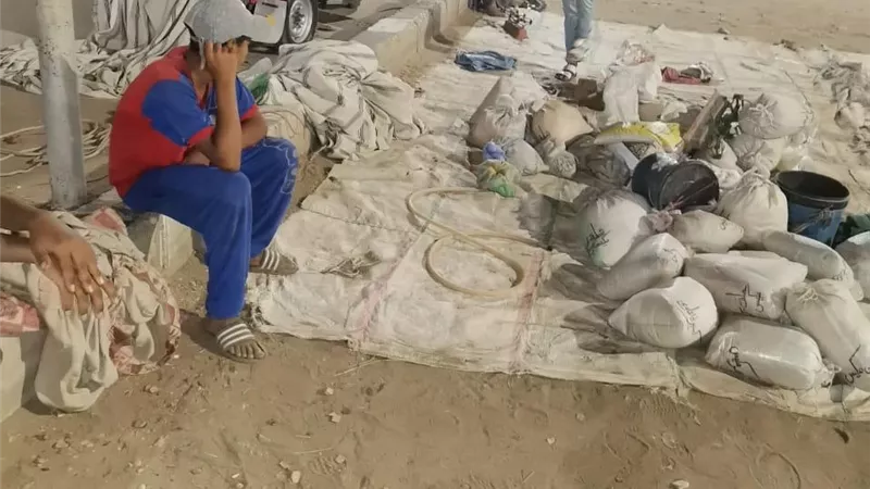حملة لمتابعة تطبيق الإجراءات الإحترازية بمدينة البياضية جنوب الأقصر