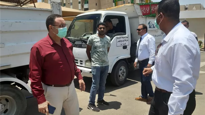 جهاز الشروق ينفذ حملات موسعة لضبط المخالفات ومنع العشوائيات
