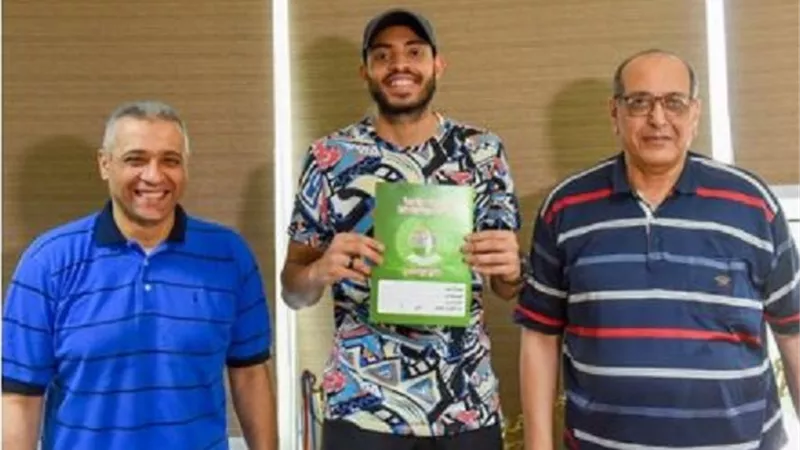 الأهلى يحصل على توقيع نجم طائرة الزمالك 4 مواسم