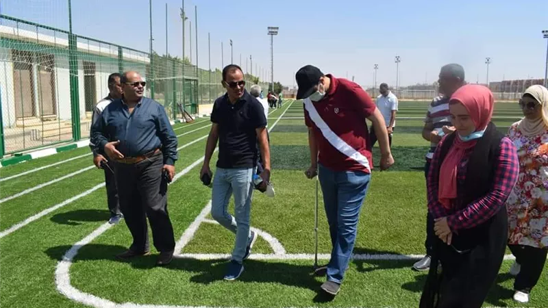 ملعب جديد لنادي الصفوة بالعاشر من رمضان