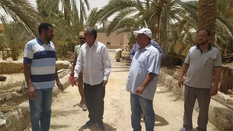 بدء أعمال تجهيز مقر فرع مكتبة مصر العامة بواحة سيوة