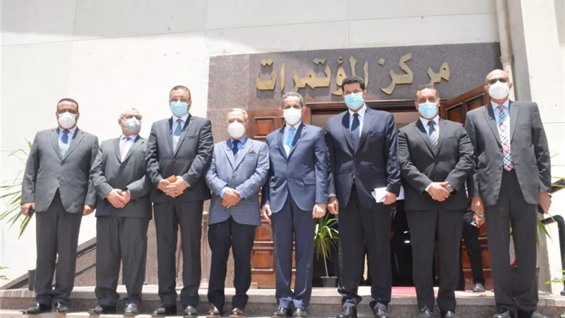 الاحتفالية بالعيد الـ57 للرقابة الإدارية بجامعة طنطا -صور