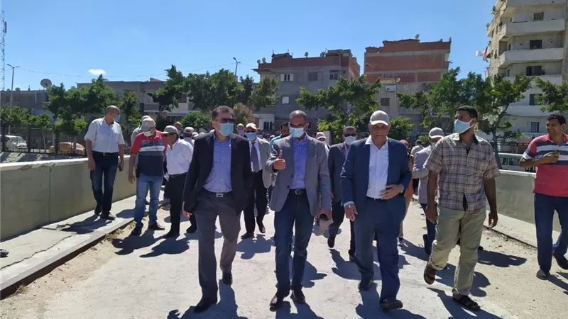 نائب وزير الإسكان يتفقد خدمات مياه الشرب والصرف الصحي بالإسكندرية..صور