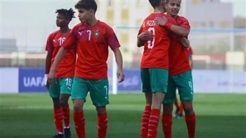 المغرب تتأهل لدور الثمانية بكأس العرب للشباب برباعية جيبوتى