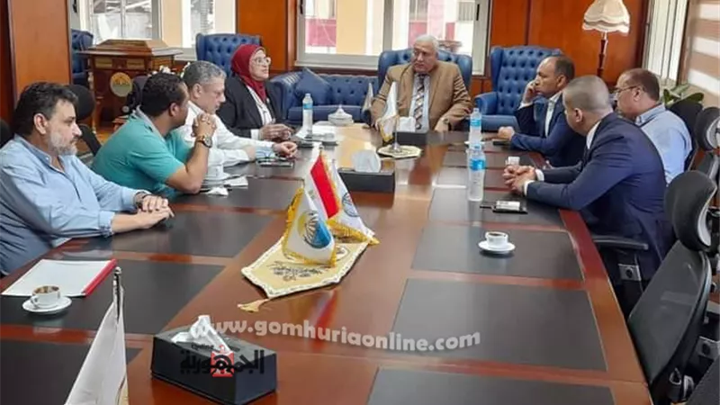 رئيس جامعة السادات ونواب البرلمان يبحثون دعم إنشاء المستشفى الجامعى بالسادات