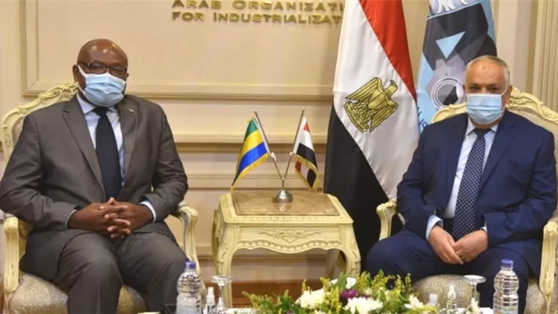 التراس وسفير دولة الجابون بالقاهرة يبحثان سبل دعم وتعزيز التعاون المشترك