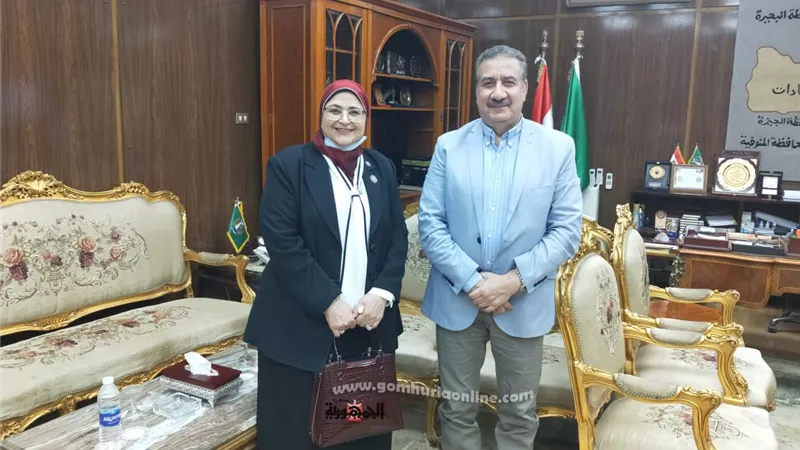 هناء سرور تشيد بدور محافظ المنوفية في إنشاء مستشفى جامعى بمدينة السادات