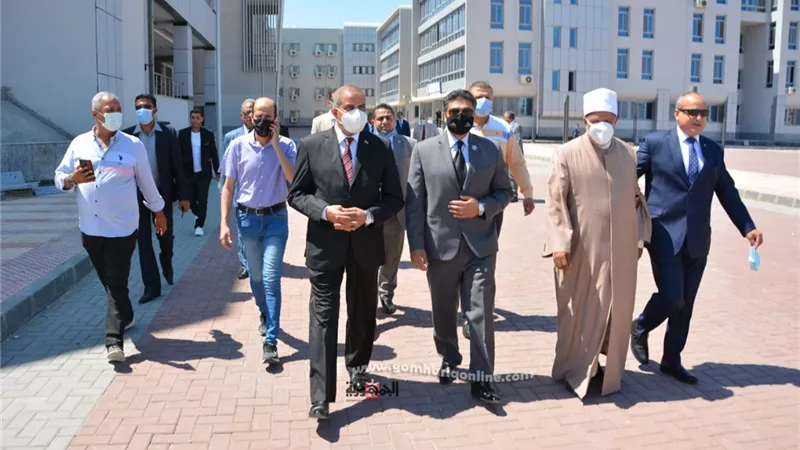 رئيس جامعة دمياط يستقبل رئيس جامعة الأزهر ويبحثان أوجه التعاون المشترك