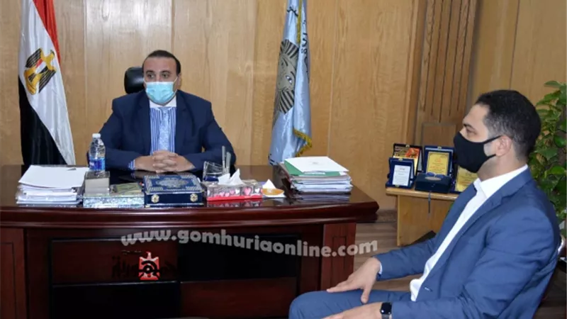 نائب محافظ الاقصر يلتقي متدرب البرنامج الرئاسي