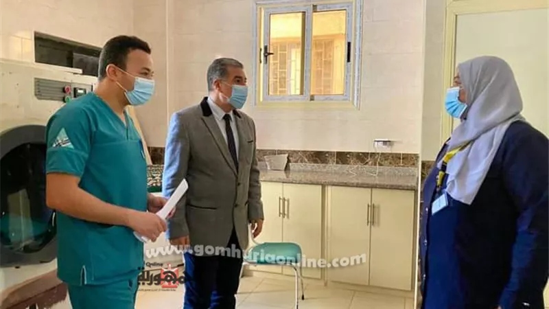 جولة مفاجئة لمستشفي التوليد والصحة الانجابية بمطروح