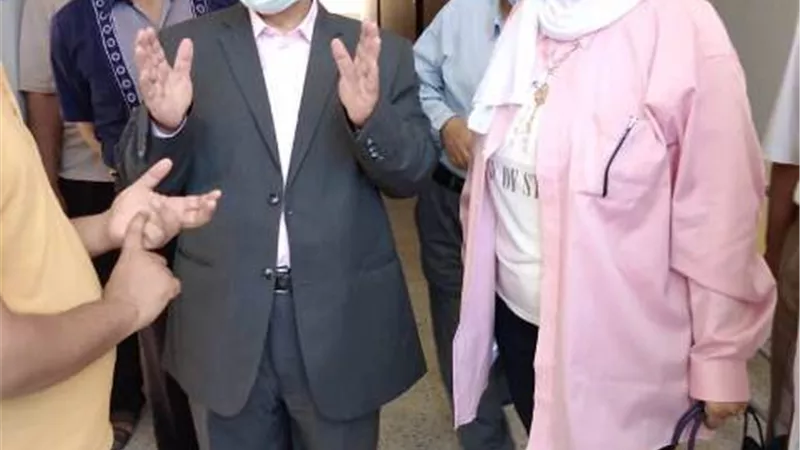 وكيل وزارة التعليم بقنا يطمئن على استعدادات الثانويه العامه بمدارس دشنا