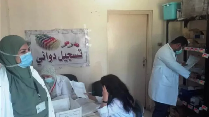 الكشف على 1250 مواطناُ فى قافلة بـ
