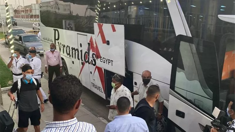الترجي التونسي يصل القاهرة لخوض لقاء العودة مع الاهلي بدوري الابطال الافريقي