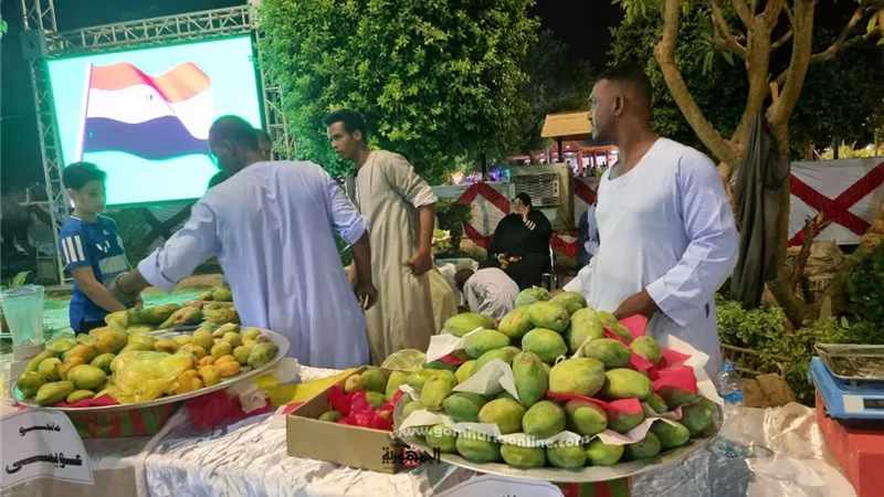إفتتاح مهرجان مانجو أسوان 2021 بمشاركة 12 عارض و الجمعيات الزراعية