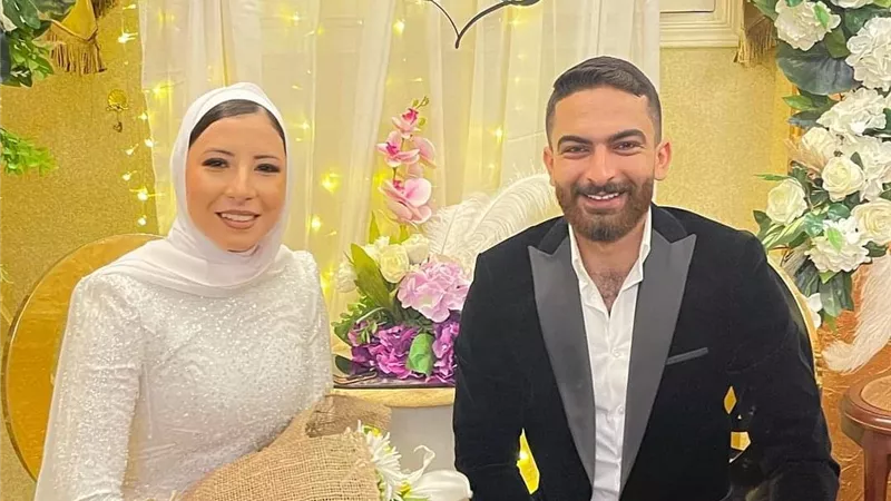 عقد قران هادى خفاجى على فتاة من خارج الوسط الفنى