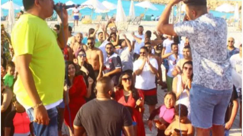بيكا فى أزمة جديدة مع نقابة الموسيقيين بعد حفل مارينا.. صور
