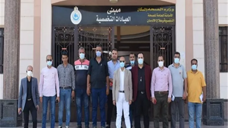 ورود وحلوى لمرضى الإدمان بالشرقية لدعمهم نفسيا ومعنويا