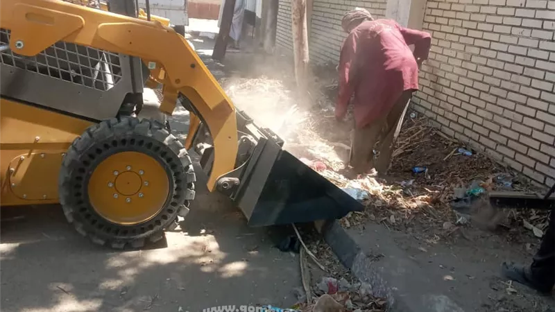 حملة مكبرة للنظافة العامة في مدينة ادفو