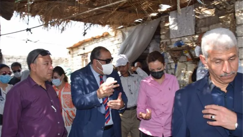 نائب رئيس جامعة حلوان يلتقى نائب محافظ الجيزة لتفعيل مبادرة 