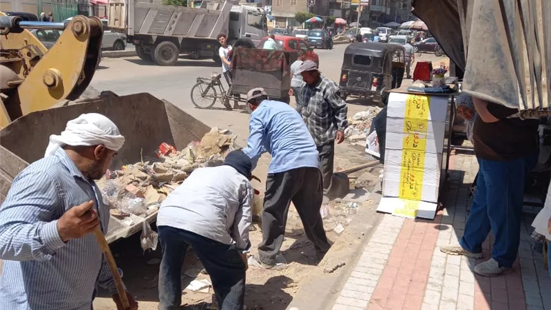 مختار :حملات يومية للمحافظة على نظافة المنصورة