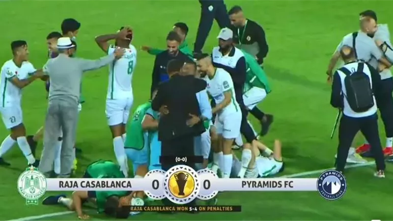 الرجاء يتأهل لنهائى الكونفيدرالية على حساب بيراميدز بركلات الترجيح