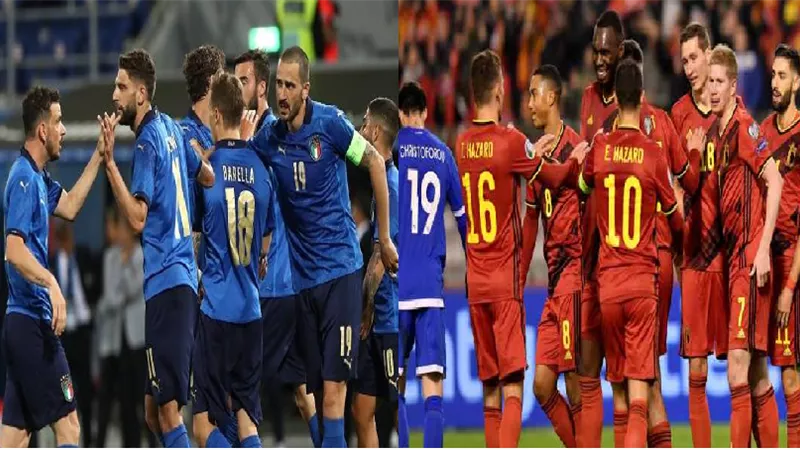 يورو 2020 .. تعرف على موعد مباراة بلجيكا وإيطاليا فى دور الـ 8