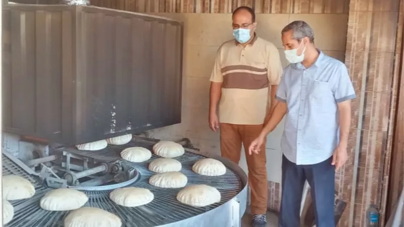 ضبط ١٣ مخبز و١١ محل مخالفين باجا بالدقهلية