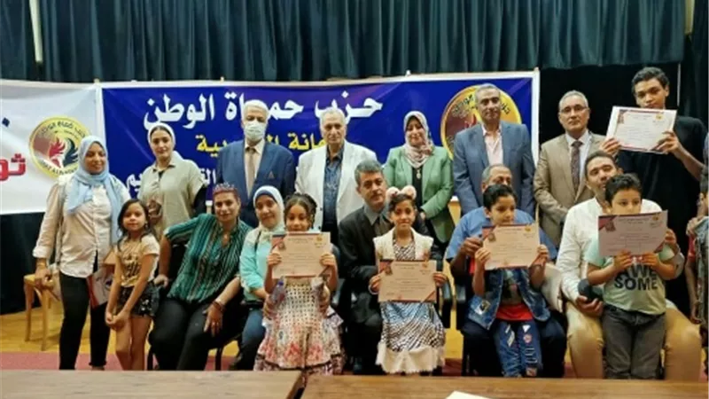 حماة الوطن فى القليوبية يُكرم حفظة القرآن الكريم