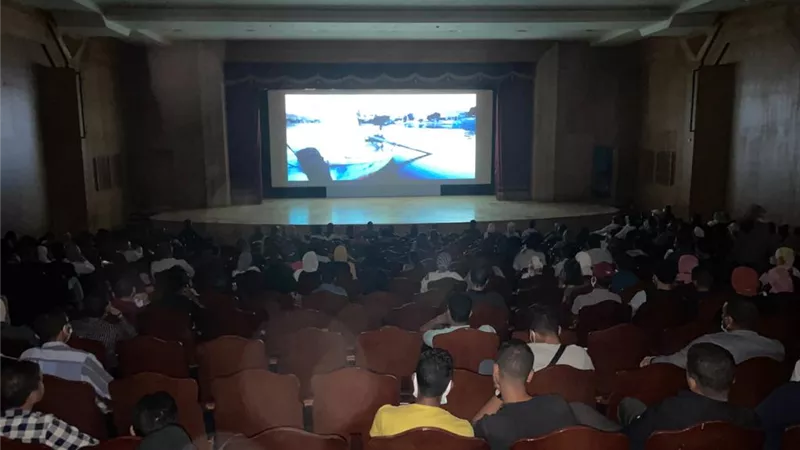 إقبال جماهيري كبير علي فعاليات مهرجان أسوان الدولي لأفلام المرأة