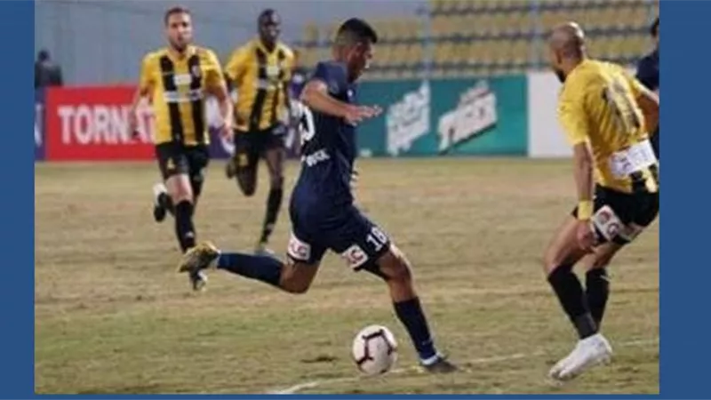 إنبي يتقدم على المقاولون العرب بهدف فى الشوط الأول