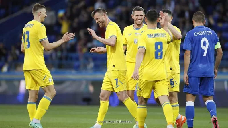 التشكيل المتوقع لمنتخب أوكرانيا أمام السويد اليوم في يورو 2020