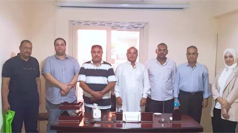 وفد مهندسي أسيوط يزور نقابة مطروح لبحث التعاون المشترك