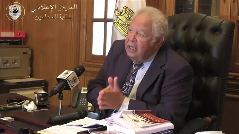 نقيب المحامين يهنئ الشعب المصري بذكرى ثورة 30 يونيو