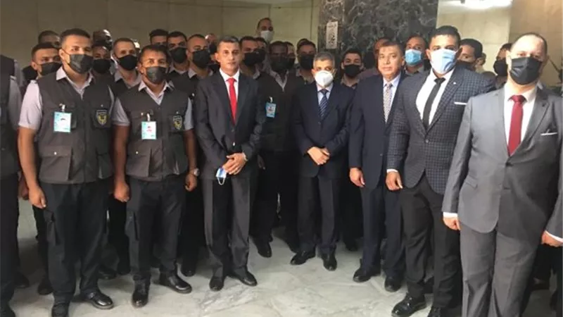 أسامة ربيع يشهد افتتاح شركة قناة السويس للأمن والحراسات.. بالصور