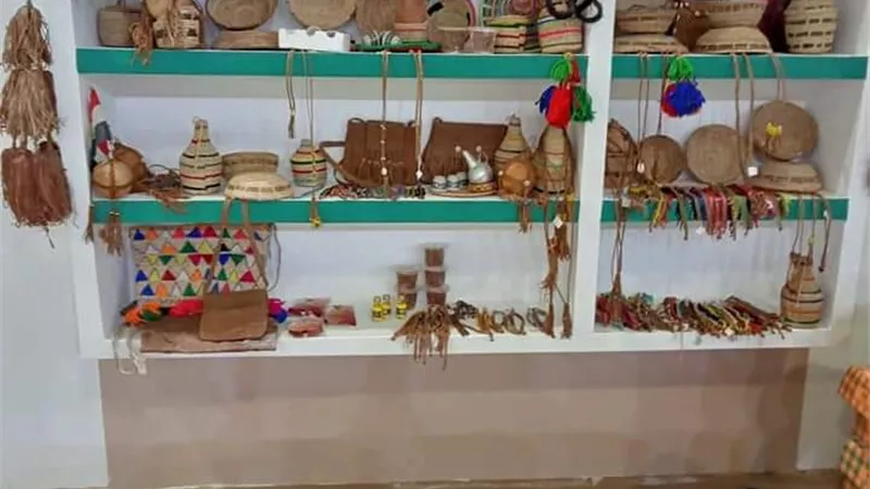 دعم وتنمية المشروعات الصغيره لسيدات الشلاتين فى معرض الكتاب بالقاهرة