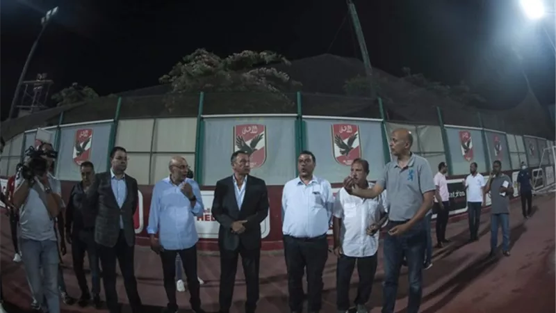 الخطيب يتفقد أعمال تطوير ملعب التتش