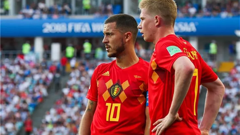 غياب هازارد ودي بروين عن تدريبات بلجيكا قبل مواجهة إيطاليا فى يورو2020