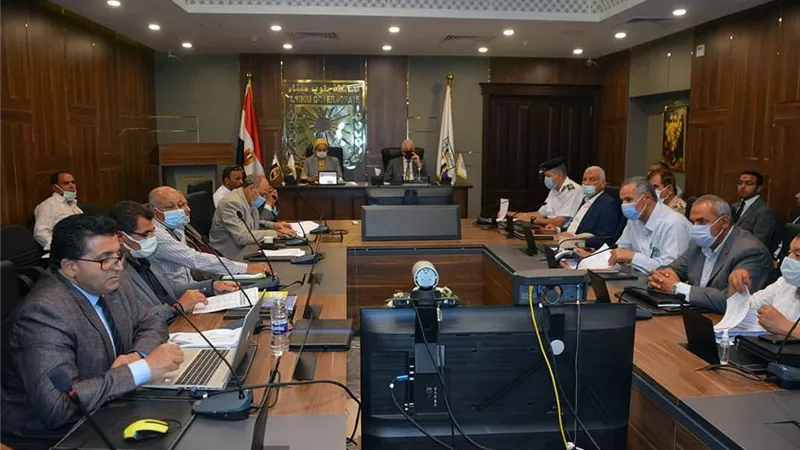محافظ جنوب سيناء يتراس اجتماع لتوقيع وتفعيل برتوكول تعاون في اطار الاستعدادات لامتحانات الثانوية العامة 2020/2021