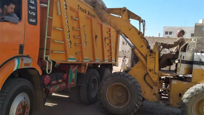 مياه المنيا:حملات للتوعية بالمبادرة الرئاسية حياة كريمة بمركز ملوى