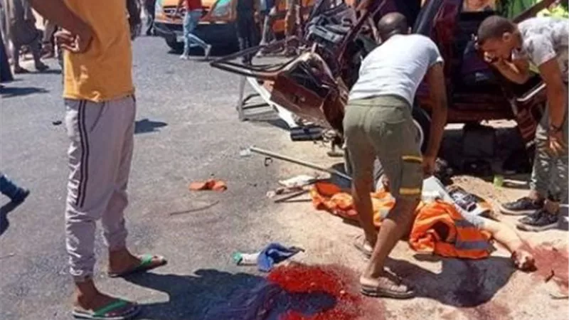 مصرع شخص وإصابة 26 آخرين في حادث تصادم مروع بسرابيوم في الإسماعيلية ..صور