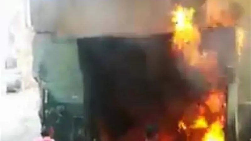بسبب لهو الاطفال بولاعة ..مصرع طفل محترقا داخل ورشة ميكانيكي بالمنصورة